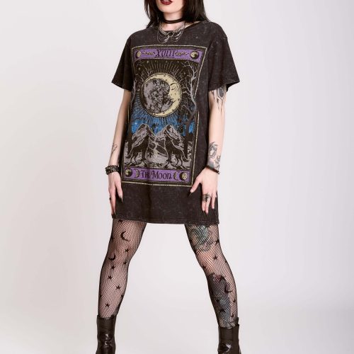 Moon Tarot Tshirt dress 3