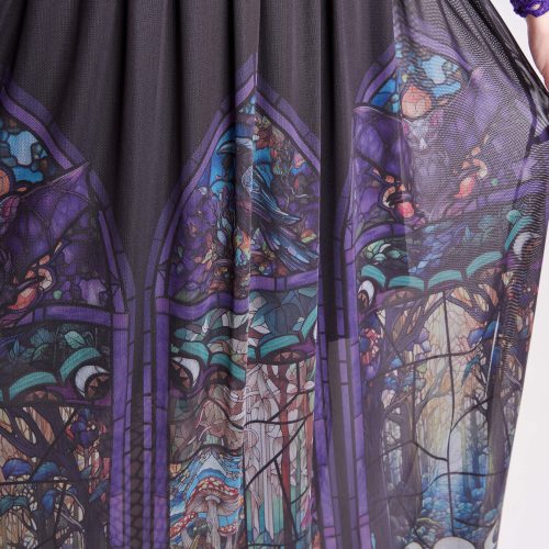 STAINED GLASS MAXI SKIRT 5