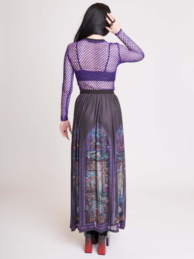 STAINED GLASS MAXI SKIRT 6